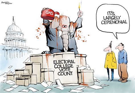 political cartoon electoral college